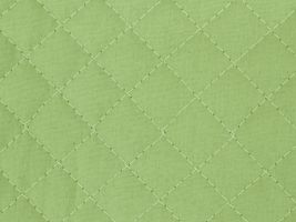 ブロード キルティング無地リーフ