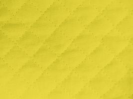 ブロード キルティング無地イエロー