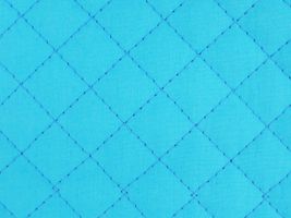 ブロード キルティング無地スカイブルー