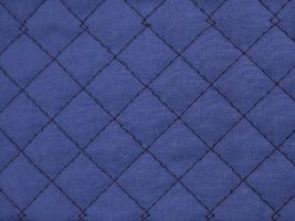 ブロード キルティング無地ネイビー