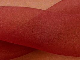 オーガンジー無地エンジ