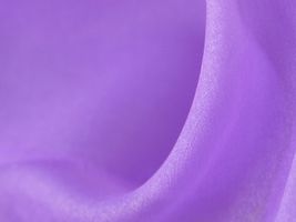 オーガンジー無地紫