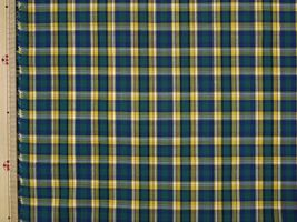 リバティ先染めタナローン タータンチェック緑系3