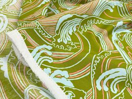 USAコットンシーチングプリント「Hawaiian Waves」_拡大イメージ