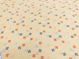USAコットンシーチングプリント「Beach dot」_拡大イメージ