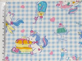 バニラポップ ユニコーンとかわいいスイーツブルー