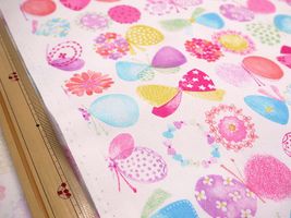 ちょうちょとフレッシュキャンディのオックス白地×ピンク