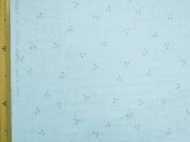 コットンこばやし チェリーのダブルガーゼベビーブルー