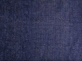 デニム調ダブルガーゼプリント「無地調」ネイビー