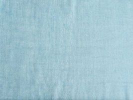 デニム調ダブルガーゼプリント「無地調」サックス