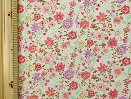 コットンこばやし 花柄ブロードプリント