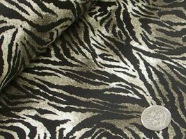 アニマルツイルプリント「トラ柄」コゲ茶