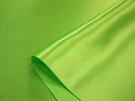 帯電防止加工 ベーシックサテン無地ビビッドトーン/黄緑