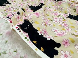 「百華繚蘭」黒猫と桜_拡大イメージ