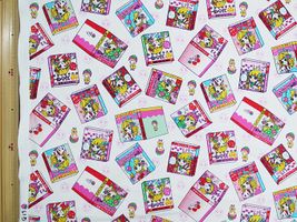 【ホビーショー特価】レトロシーチングプリント いちごレディ百科白