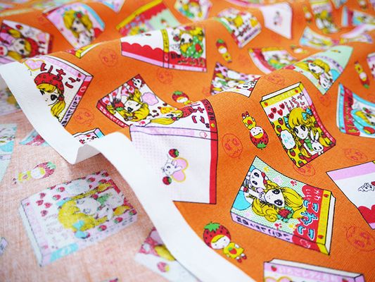 【ホビーショー特価】レトロシーチングプリント いちごレディ百科