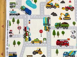 ワーキングカーのCBプリントアイボリー