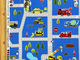 ワーキングカーのCBプリントブルー