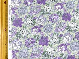 Nostalgia Collection スケアプリント「コットンキャンディ」ラベンダー系