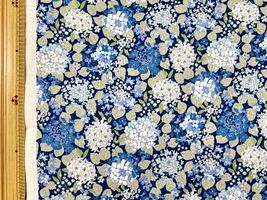 Nostalgia Collection スケアプリント「コットンキャンディ」ネイビー系