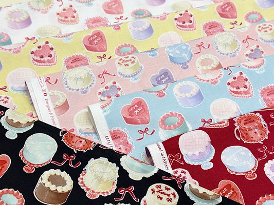 シーチングプリント un/no「センイルケーキ」