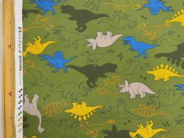 お気に入りシリーズ2026 シルエットダイナソーカーキグリーン