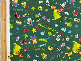 お気に入りシリーズ2026 ピクセルアートゲームグリーン