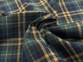 【現品限り特価】Exclusive Collection 西脇うまれの綿麻マドラスチェック_拡大イメージ