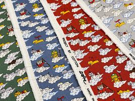 コットンこばやし綿麻キャンバスプリント「猫遊記」_拡大イメージ