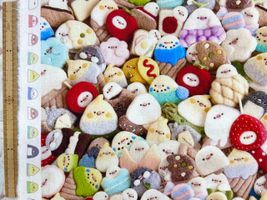 patatadolce「ことりとおいしいものづくし」カラフル