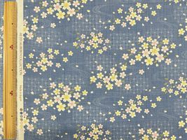 サザンクロスプリント「水面に桜」ブルー