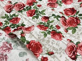 綿麻キャンバスプリント「Beautiful Rose」_拡大イメージ
