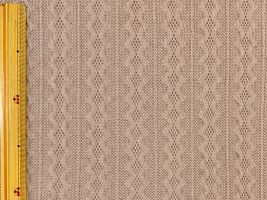 韓国fabric アラン調ニットモカ