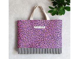 ラメつきスケアプリント「メタリックレオパード」_拡大イメージ