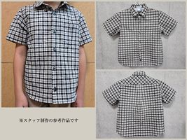 Exclusive Collection 西脇産先染綿麻ワッシャーチェック_拡大イメージ