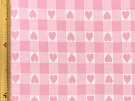 韓国fabric ハートジャガードニットピンク