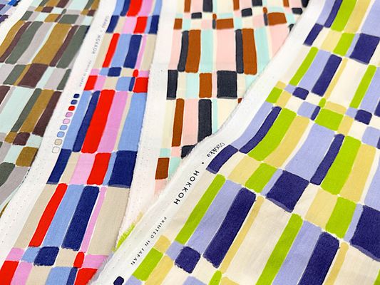 my piece of fabric ブラッシュペイントの40ブロードプリント