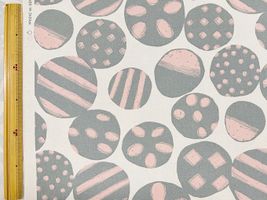 ナチュラルオックスプリント「MOYOU DOT」パステルピンク