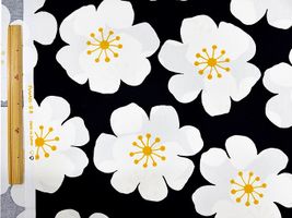 北欧調オックスプリント「Erittäin iso kukka」_拡大イメージ