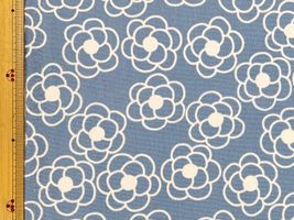 シンプルカメリアのオックスプリントブルー