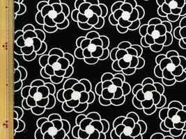 シンプルカメリアのオックスプリントブラック