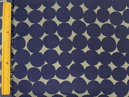 北欧調ナイロンオックスプリント「連なるドット」_拡大イメージ