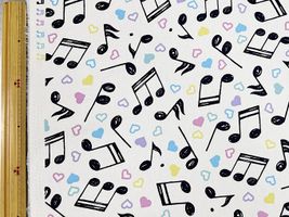 お気に入りシリーズ2027 ハートおんぷ♪オフホワイト