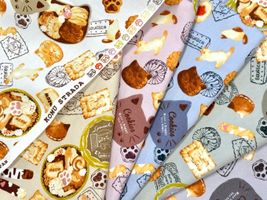 オックスプリント「猫のクッキー缶 season2」_拡大イメージ