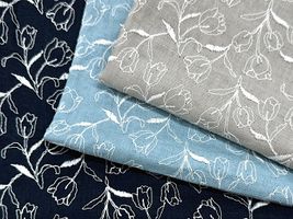 Effortless Collection チューリップ刺しゅう「Sereine」_拡大イメージ