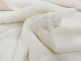 とろけるプレミアムラビットファーオフホワイト