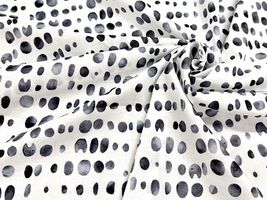 my piece of fabric マルチドットと猫さんの60ローンプリント_拡大イメージ