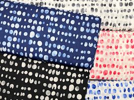 my piece of fabric マルチドットと猫さんの60ローンプリント_拡大イメージ