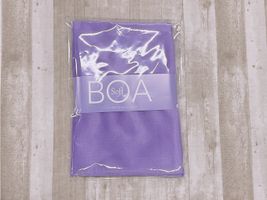 75cm巾×30cmパック「なめらかぬいぐるみソフトボア」パープル