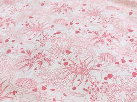 my piece of fabric 60ローンプリント「猫のかくれんぼ」_拡大イメージ